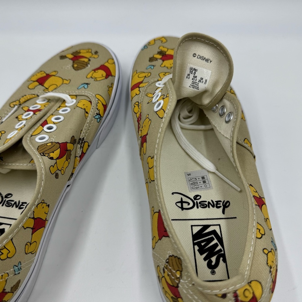 Vans Tan Winnie the Pooh Sneakers men size 10 - Picture 8 of 8
